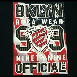 Rocawear Shirts - Rocawear BKLYN HOME OF THE BRAVE T-Shirt Rocawear Shirts - Rocawear BKLYN HOME OF THE BRAVE T-Shirt